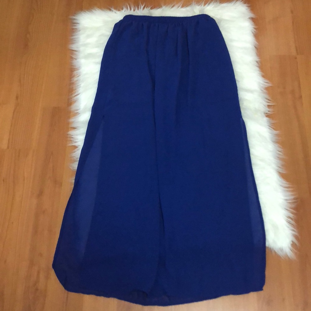 Forever21 Semi-Sheer Maxi Skirt